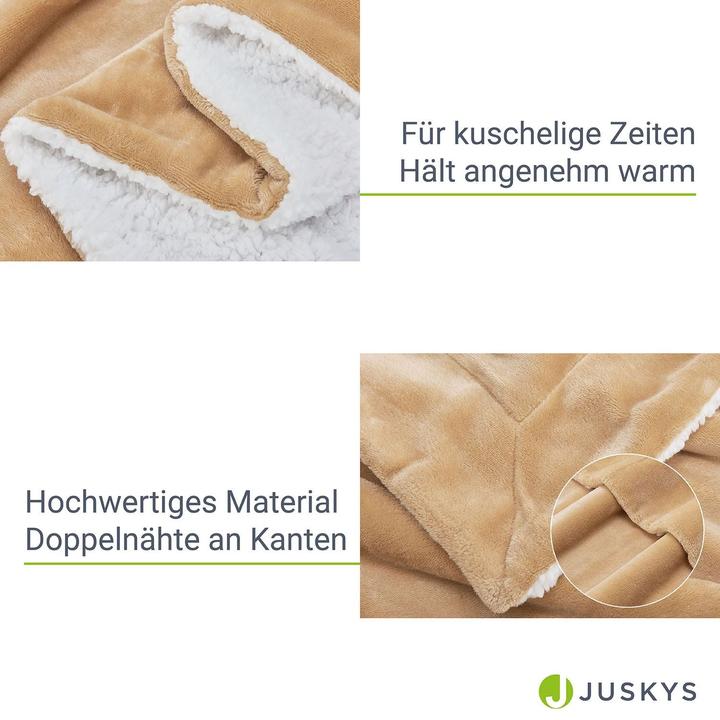 Produktbild Juskys Fleecedecke (150x200 cm)