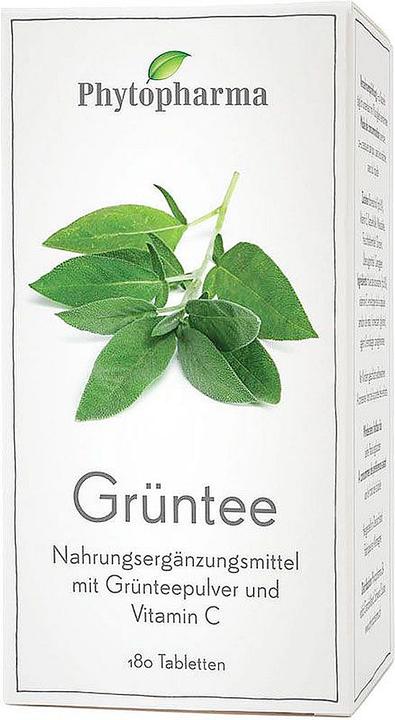 Image du produit Phytopharma Thé vert (1 pièce(s), Cachets, 120 g)