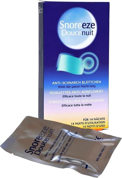 Image du produit Snoreeze Languettes anti-ronflement Doucenuit