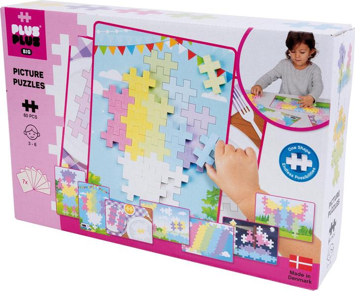 Actual product image Plus-Plus Picture Puzzle Pastel
