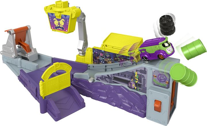 Actual product image Fisher-Price DC Batwheels toy car playset Legion of Zoom