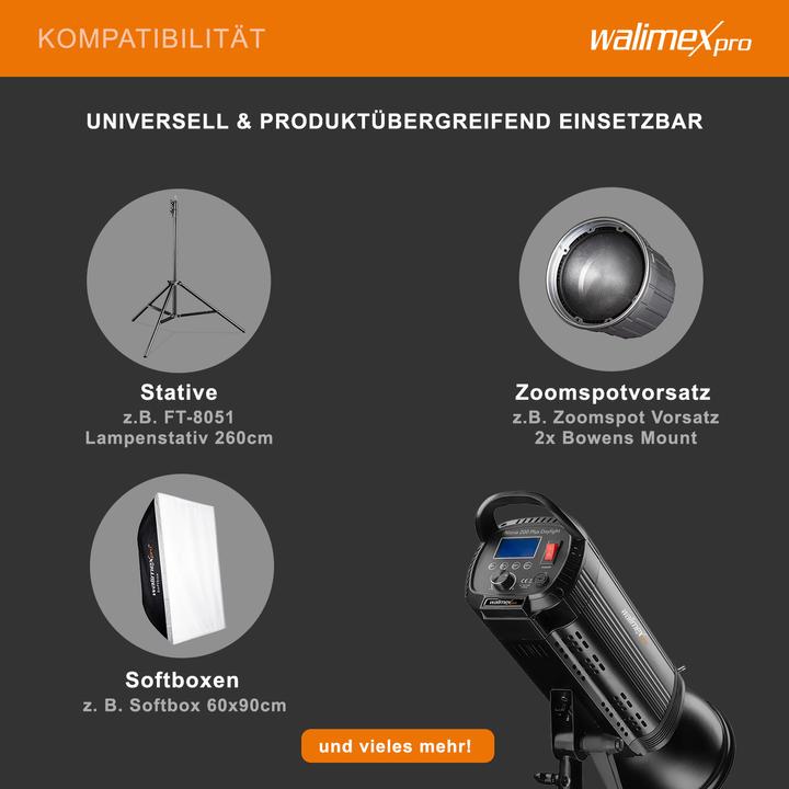 Produktbild Walimex Niova 200 Plus (Studioleuchte)