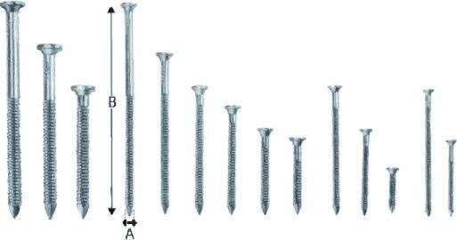 Image du produit Simpson Sst Clous à ancrages 3,1x60 (250 pièce(s), 60 mm)