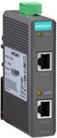 Moxa INJ-24 - PoE Injector, maximum output of 30 W at 2448 VDC, 0 to 60C operating temperature (802.3af (PoE), 30 W)
