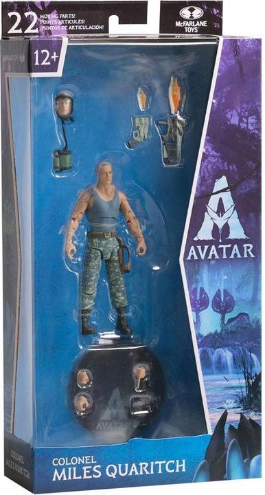 Produktbild McFarlane Avatar figurine Colonel Miles Quaritch 10 cm