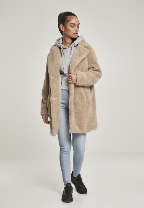 Immagine prodotto Urban Classics Donna Cappotto Sherpa oversize (S)