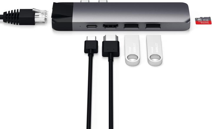Actual product image Satechi Per stroke (USB-C, 5 Ports)