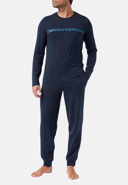 Produktbild Emporio Armani Schlafanzug Pyjama aus Bio-Baumwolle und Megalogo (M)