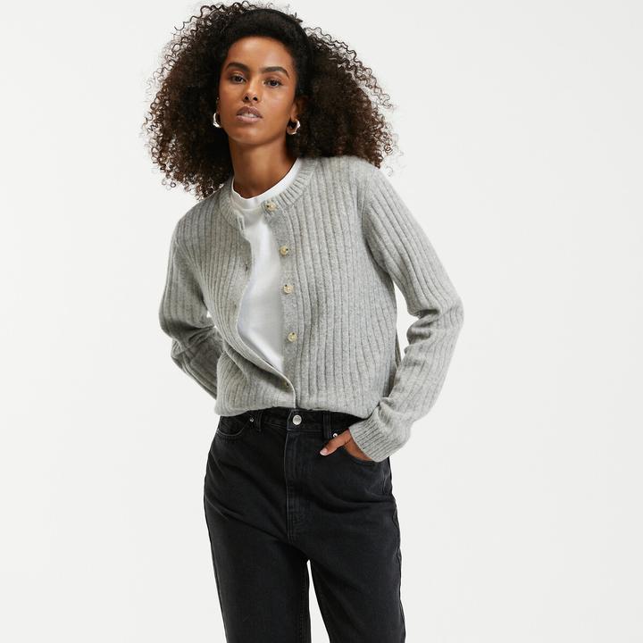 La Redoute Collections Cardigan aus Rippstrick