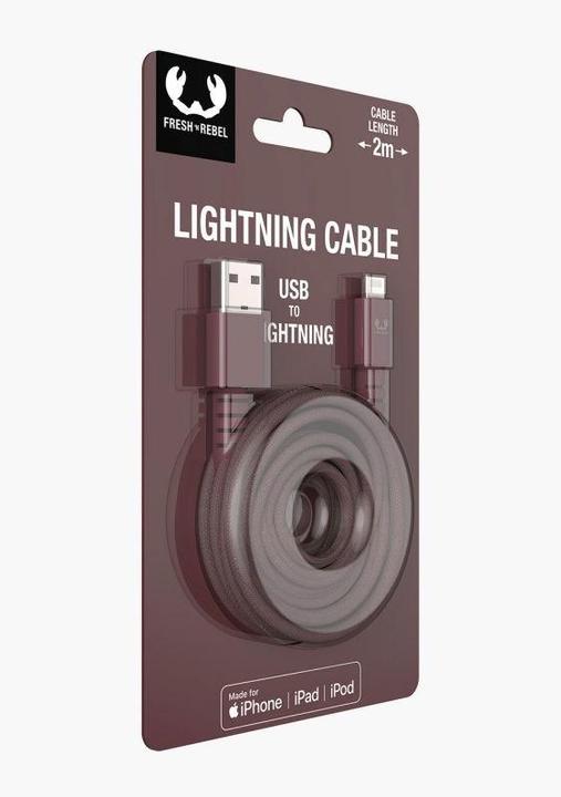 Produktbild Fresh'N Rebel USB A - Lightning (2 m, USB 3.0, 15 W)