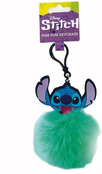 Actual product image Lilo & Stitch You're My Fave Pom Pom Keyring