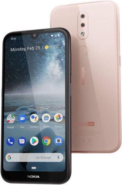 Actual product image Nokia 4.2 (32 GB, Pink Sand, 5.71", Dual SIM + SD, 13 Mpx, 4G)