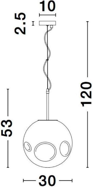 Produktbild Nova Luce Mayan (E27)
