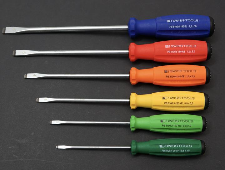 Produktbild PB Swiss Tools PB 8240 RB Set (Schlitzschrauben)