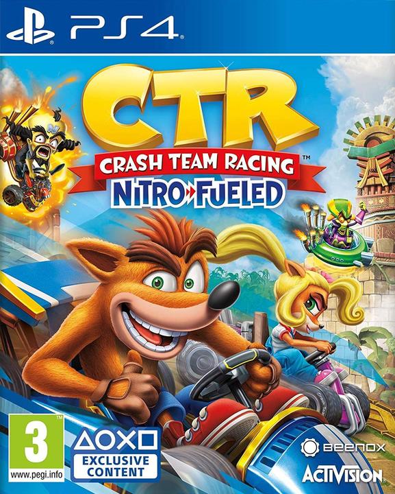 Actual product image Activision Crash Team Racing: Nitro Fueled (PS4, FR)
