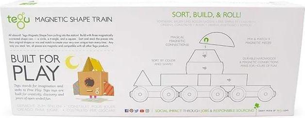 Actual product image Tegu Big Shape Train