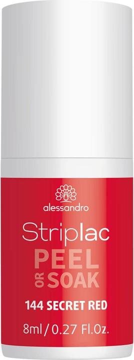 Immagine prodotto Alessandro Striplac Peel or Soak - Secret Red (Rosso segreto, Smalto pelabile)