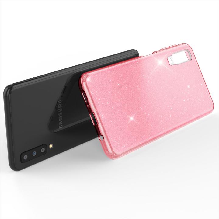 Produktbild Nalia Glitter Handyhülle (Samsung Galaxy A7 (2018))