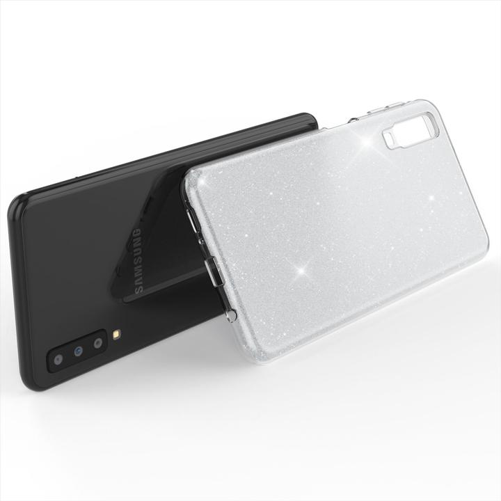 Actual product image Nalia Glitter mobile phone cover (Samsung Galaxy A7 (2018))