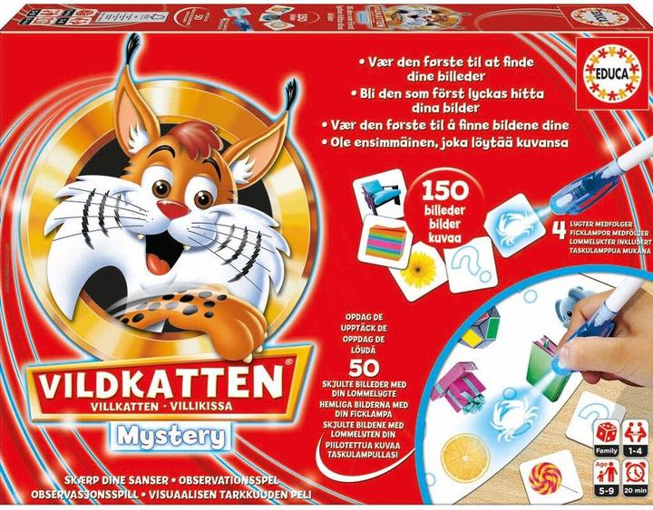 Produktbild Educa Vildkatten Mystery -lastenpeli