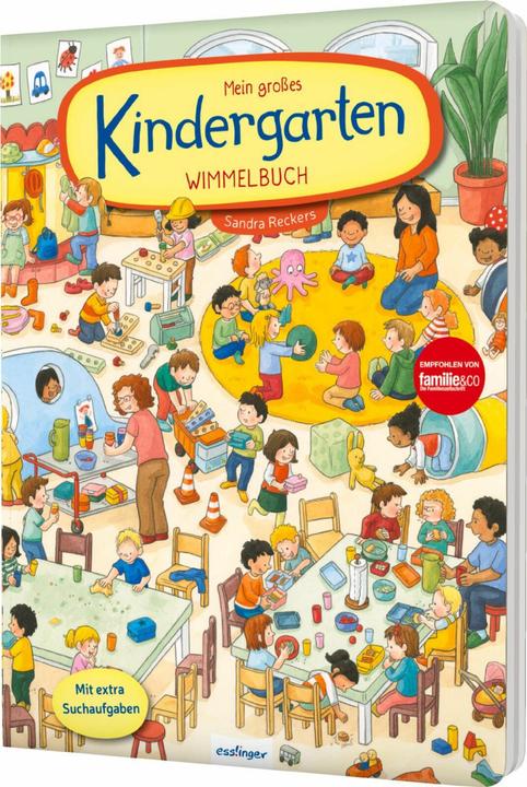 Actual product image My big nursery school colouring book (German)