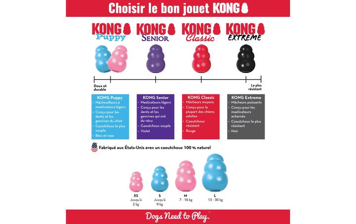 Actual product image KONG Puppy (Puppy Toy)