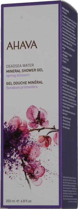 Actual product image Ahava DeadSea Plants - Mineral Shower Gel Spring Blossom (200 ml)