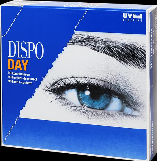 Actual product image Dispo Day (-0.5, Daily lens, 90 Piece, Spherical)