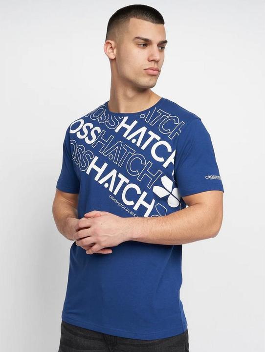 Actual product image Crosshatch Mens Morland T-Shirt (Pack of 2) (S)