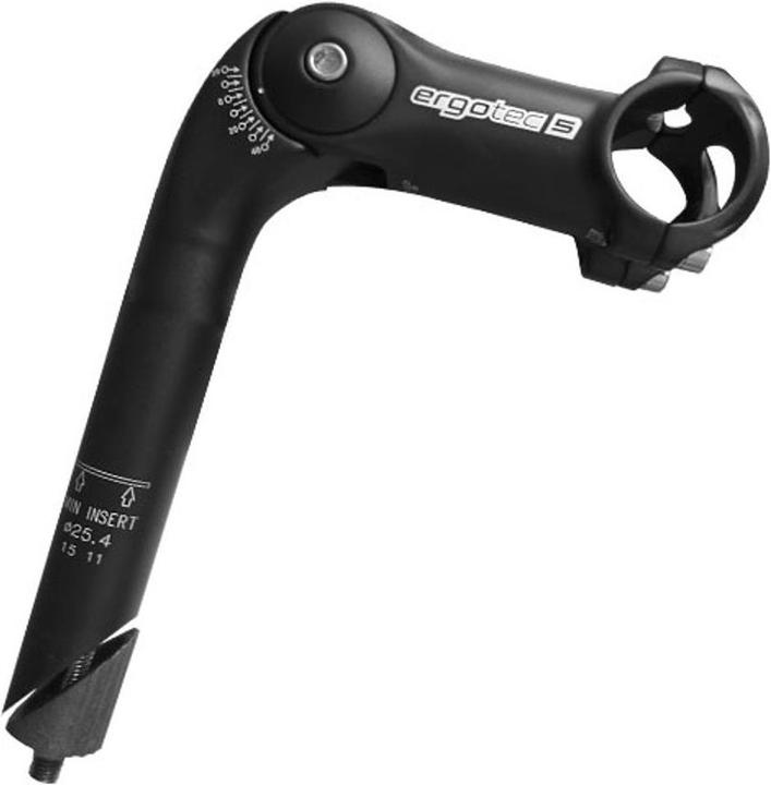 Actual product image Humpert Ergotec Octopus XL stem Ø31.8/25.4mm (100 mm, 25.40 mm)