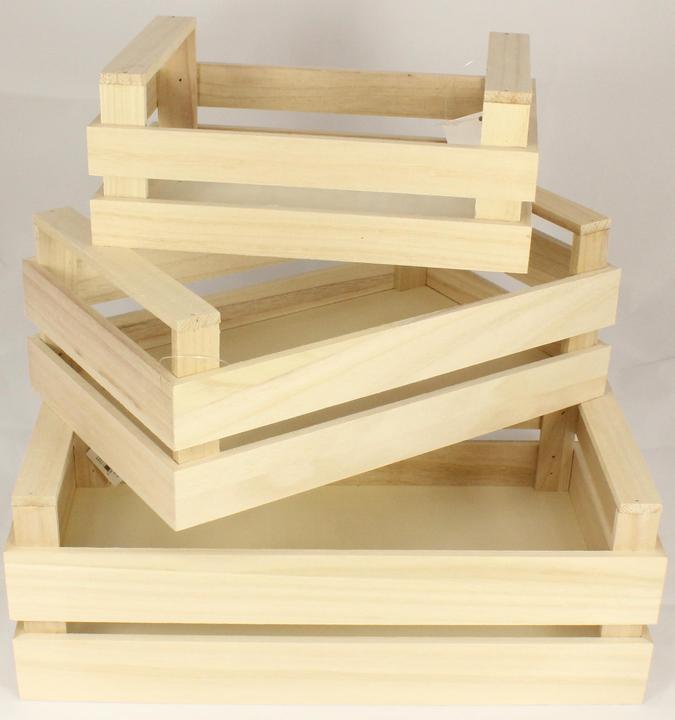 Produktbild Chaks Holzkiste L, gross, rechteckig
