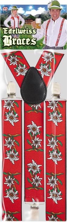 Actual product image Widmann Suspenders Edelweiss (One size)