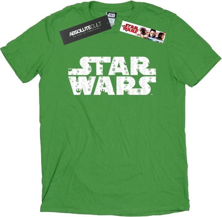 Star Wars Christmas Logo TShirt (M)