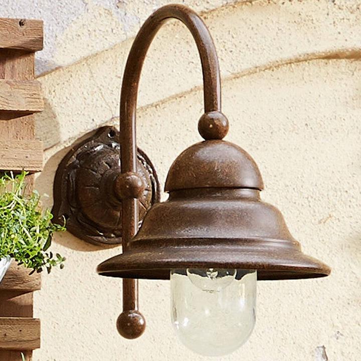 Produktbild Loberon Aussenwandlampe Keela antikbraun (E27, IP44)