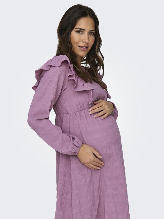 Actual product image Only Maternity Tunic with half button placket (M)