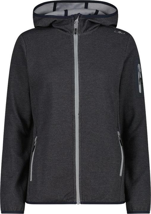 CMP Campagnolo Jacquard Knitted Jacket Fix Hood