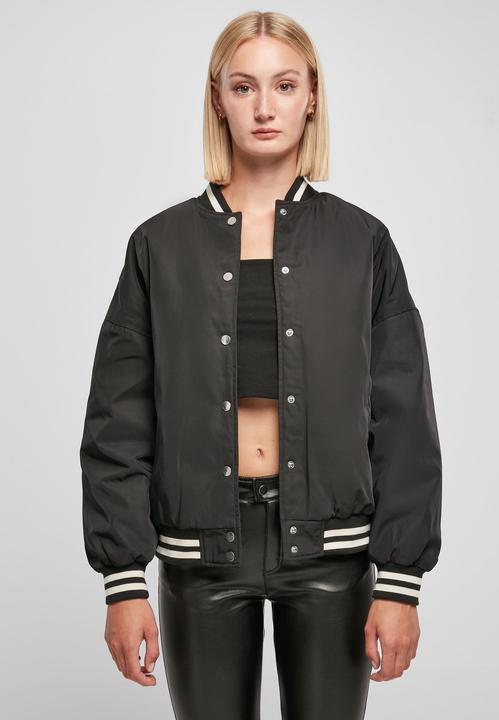 Actual product image Urban Classics Ladies Oversized Recycled College Jacket - 20391 (S, L)