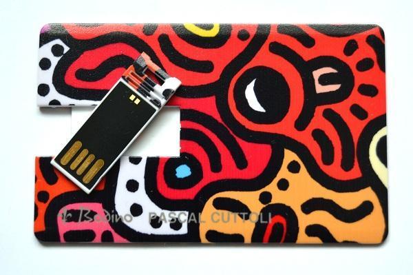 Image du produit Bodino Carte couleur avec clé USB 8 Go, Le Cirque (8 Go)