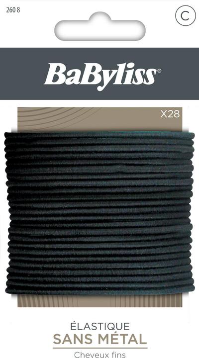 BaByliss Haargummi schwarz *28 (Haargummi)