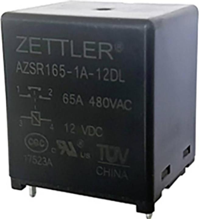Actual product image Electronics AZSR165-1A-24DL Print relay 24 V/DC 80 A 1 NO contact 1 pc.