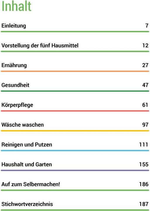 Energie-Label Fünf Hausmittel ersetzen eine Drogerie (Deutsch, smarticular Verlag, 2016)
