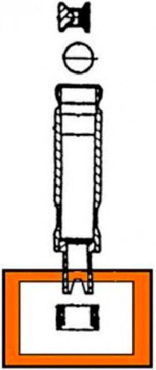 Produktbild Ich-zapfe Dichtung am Stössel für Keg - Verschluss (Korb-Fitting)