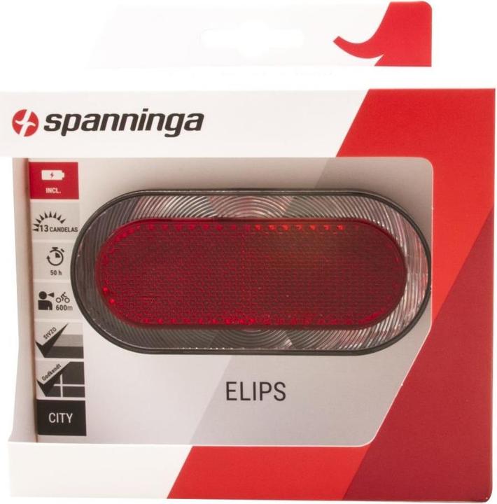 Produktbild Spanninga Elips XB Battery Rear Light StVZO