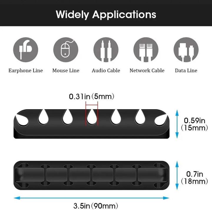 Actual product image PhoneLook Kabelklemme