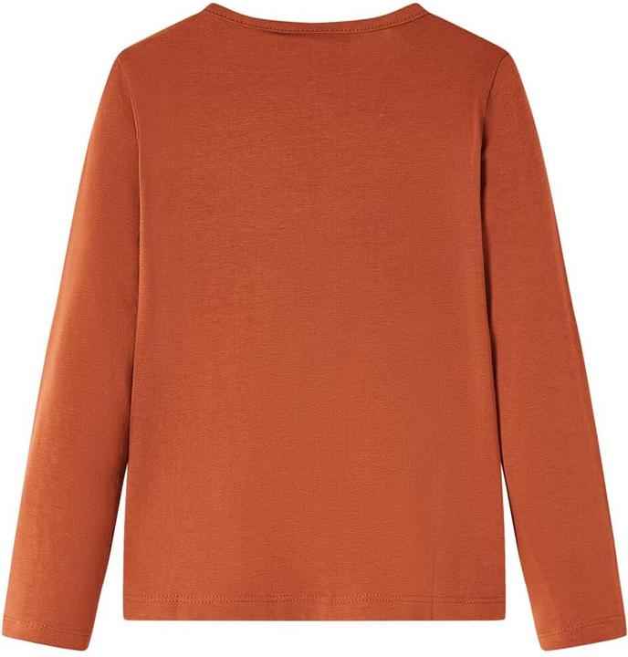 Produktbild VidaXL Kinder-Langarmshirt Cognac 140,Material: 95 % Baumwolle. 5 (140)