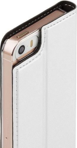 Produktbild Wave BookCase case, iPhone SE / 5S / 5, white (Apple iPhone SE)