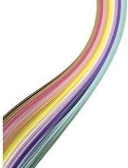 Produktbild Folia Bastelset Flechtstreifen farbsortiert 200 St. (130 g/m², 1 x)