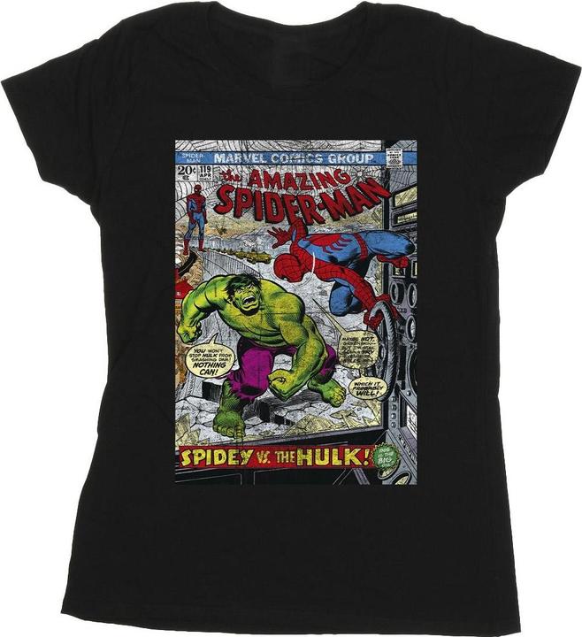 SpiderMan VS Hulk Cover TShirt (M)