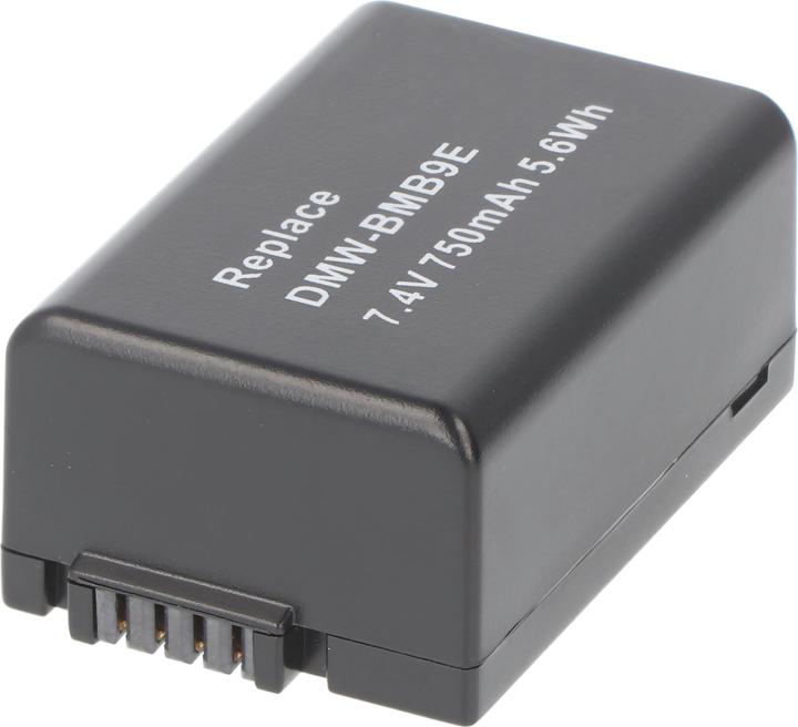 Actual product image AccuCell Akku Panasonic DMW-BMB9, DMC-FZ40, -FZ45, -FZ48 (Camera battery)