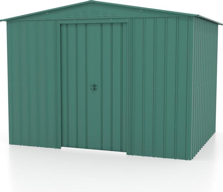 Produktbild Globel Gerätehaus Tower 108 jade Masse 3080 x 2470 mm